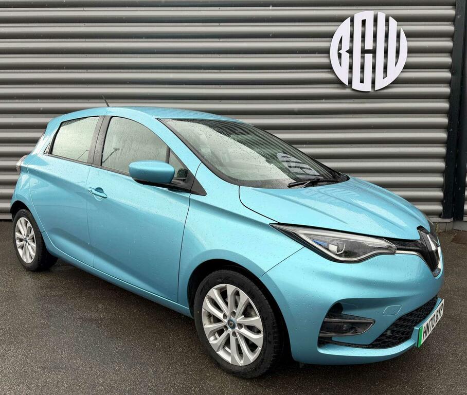 Renault Zoe R135 52Kwh Iconic I, Rapid Charge Blue