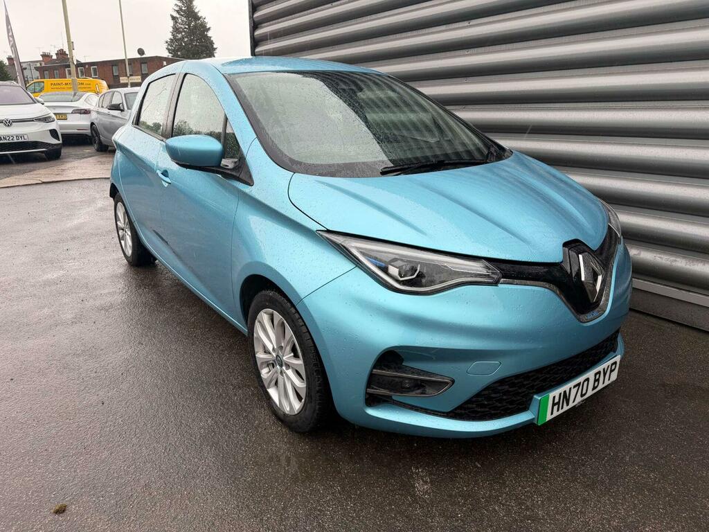 Renault Zoe R135 52Kwh Iconic I, Rapid Charge HN70BYP Blue #4