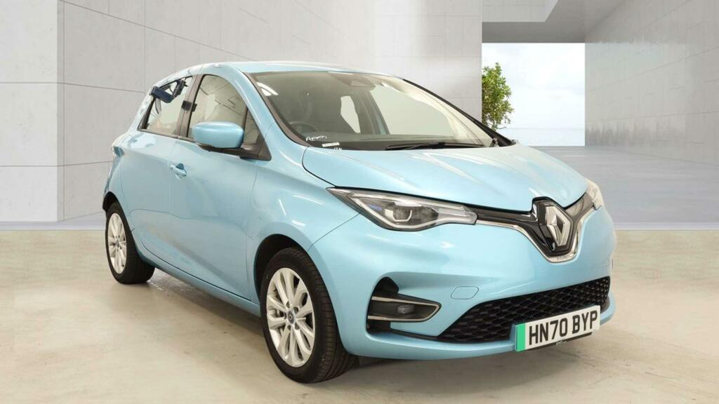 Renault Zoe R135 52Kwh Iconic I, Rapid Charge Blue