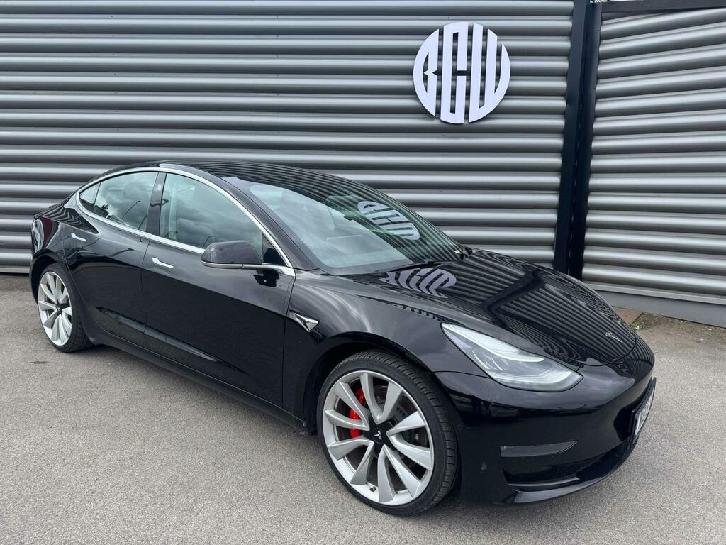 Tesla Model 3 Dual Motor Performance 4Wde Performanc Black