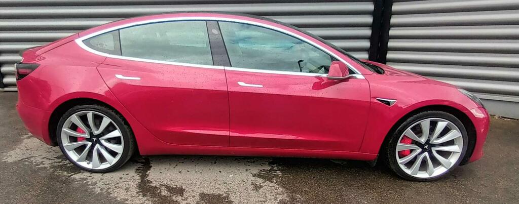 Tesla Model 3 Dual Motor Performance 4Wde Performanc LD69LFE Red #6