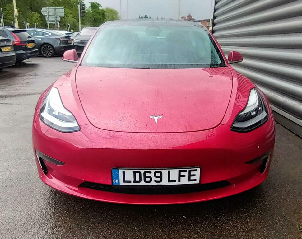Tesla Model 3 Dual Motor Performance 4Wde Performanc LD69LFE Red #4