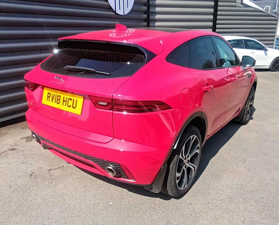 Jaguar E-Pace 2.0 D180 First Edition Awd Euro 6 Ss RV18HCU Red #4