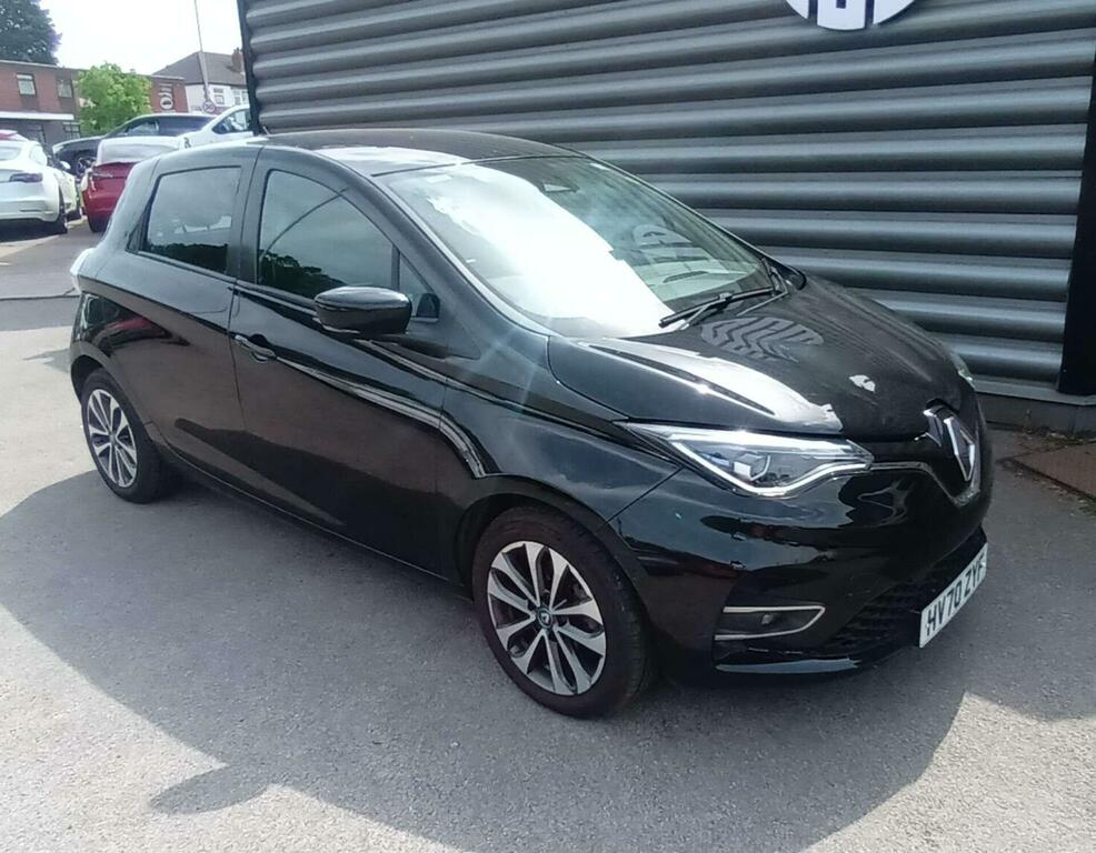Renault Zoe R135 52Kwh Gt Line I, Rapid Charge HV70ZYF Black #6
