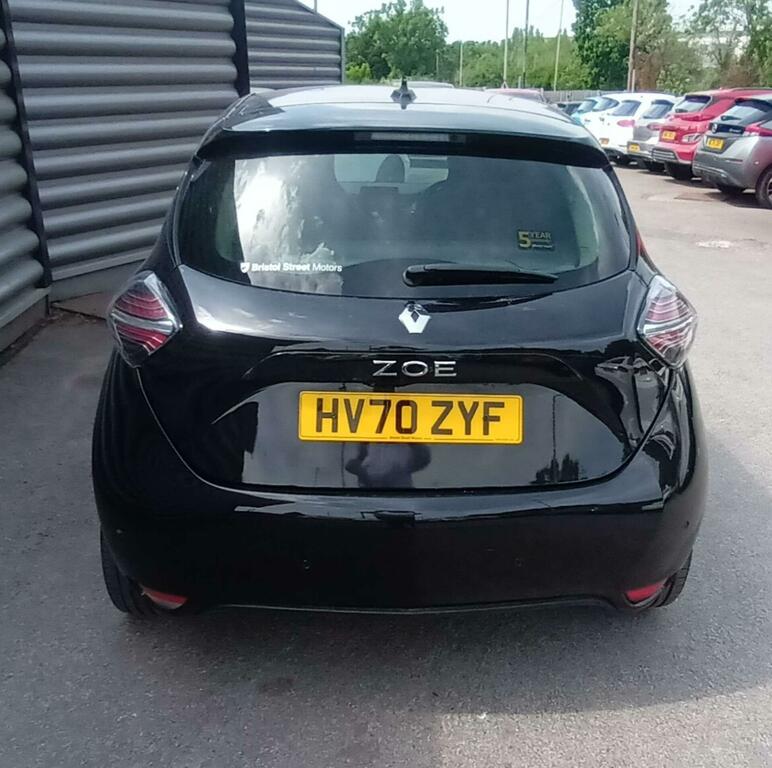 Renault Zoe R135 52Kwh Gt Line I, Rapid Charge HV70ZYF Black #5