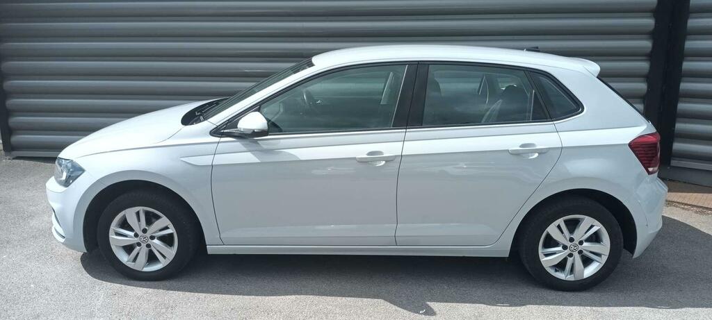 Volkswagen Polo 1.0 Tsi Se Tech Edition Euro 6 Ss HT19KHA Silver #5
