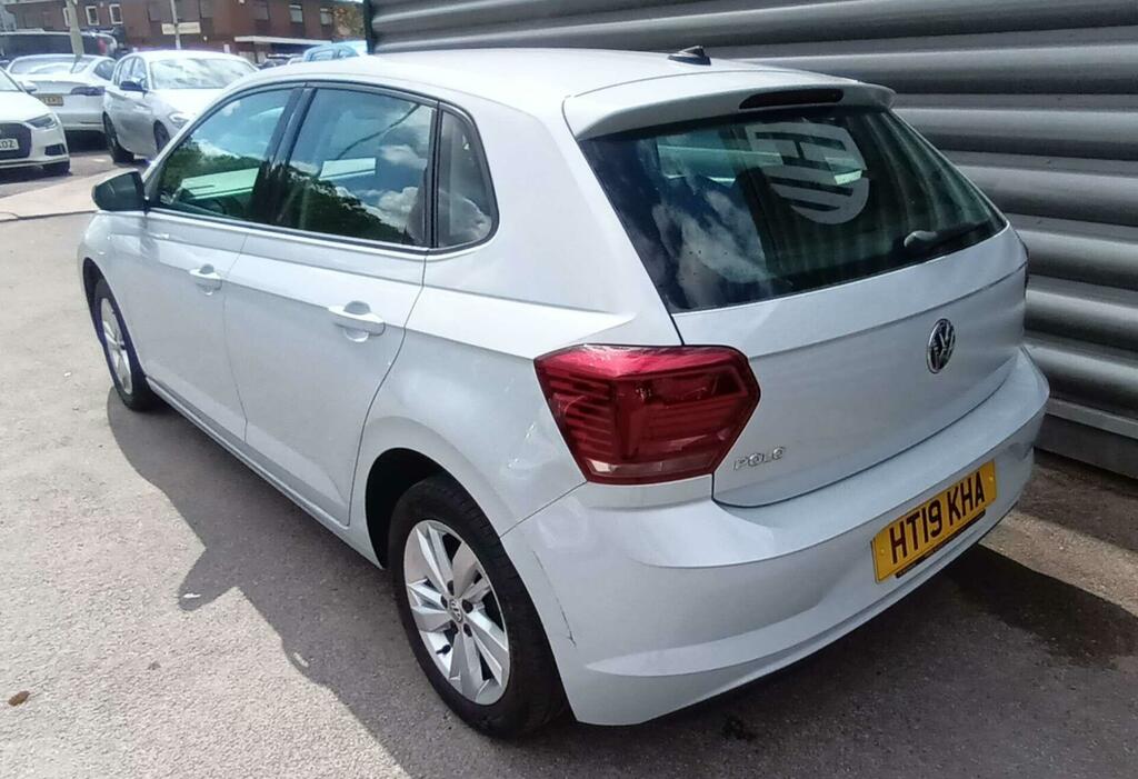 Volkswagen Polo 1.0 Tsi Se Tech Edition Euro 6 Ss HT19KHA Silver #3