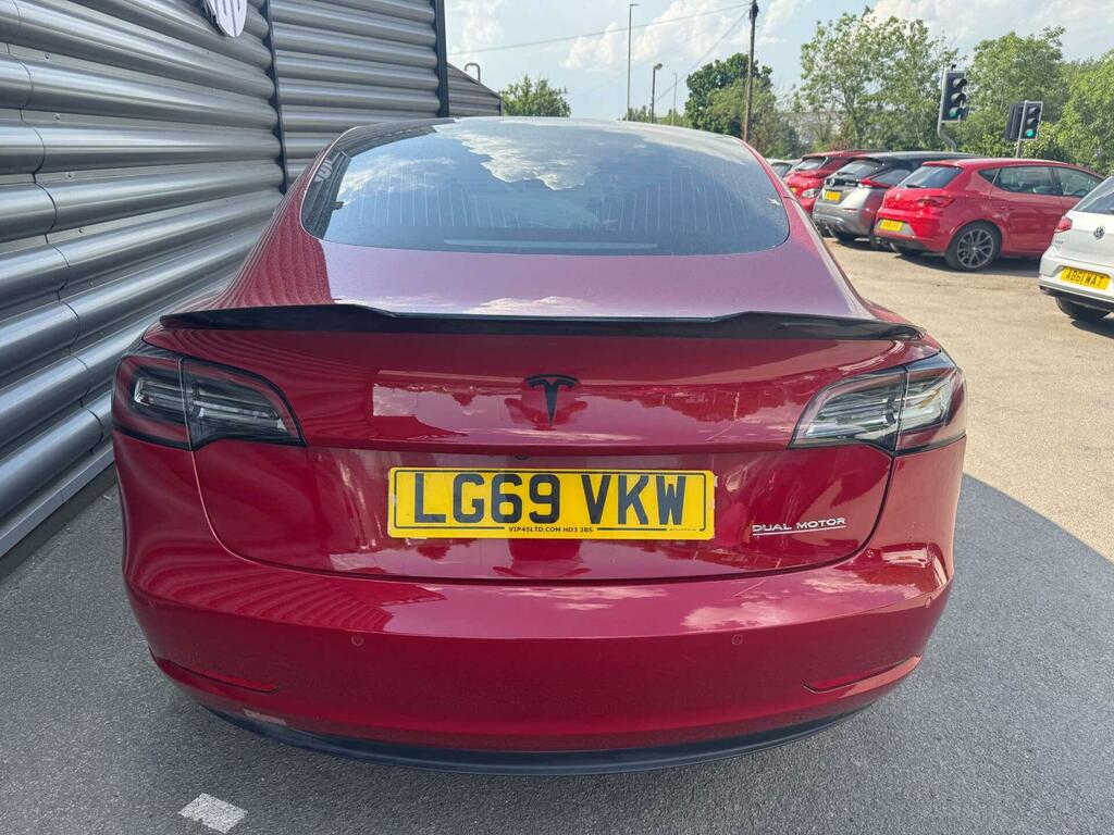 Tesla Model 3 Dual Motor Performance 4Wde Performanc LG69VKW Red #4
