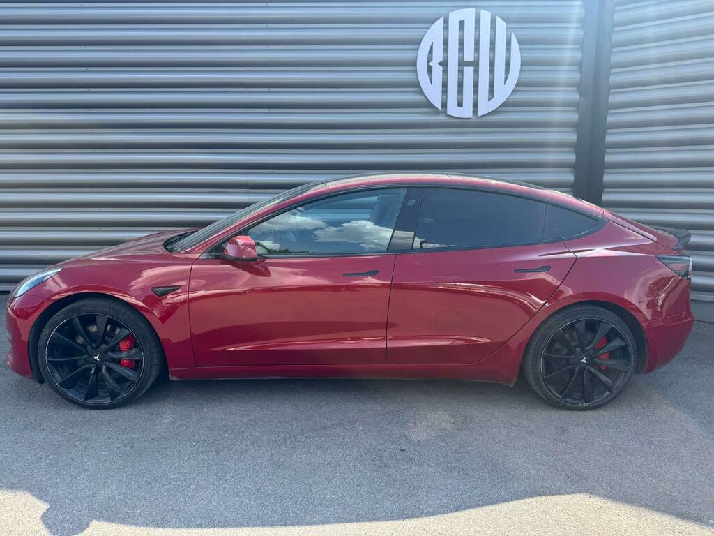 Tesla Model 3 Dual Motor Performance 4Wde Performanc LG69VKW Red #6