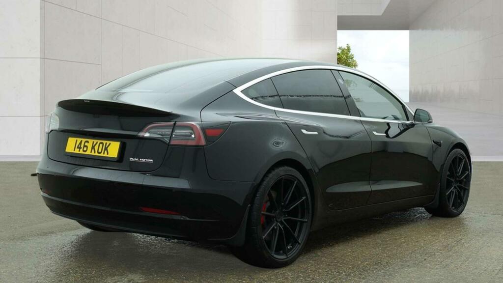Tesla Model 3 Dual Motor Performance 4Wde Performanc Black #6