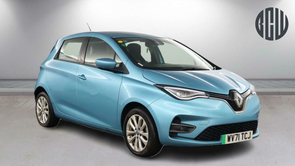 Renault Zoe R110 Ev50 52Kwh Iconic Rapid Charge Blue