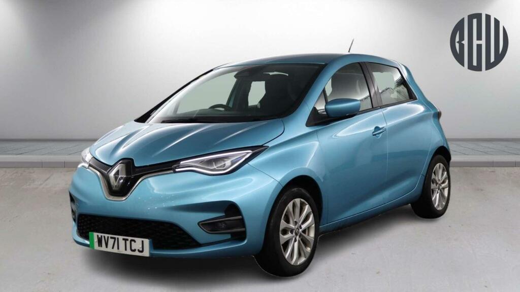 Renault Zoe R110 Ev50 52Kwh Iconic Rapid Charge Blue #2
