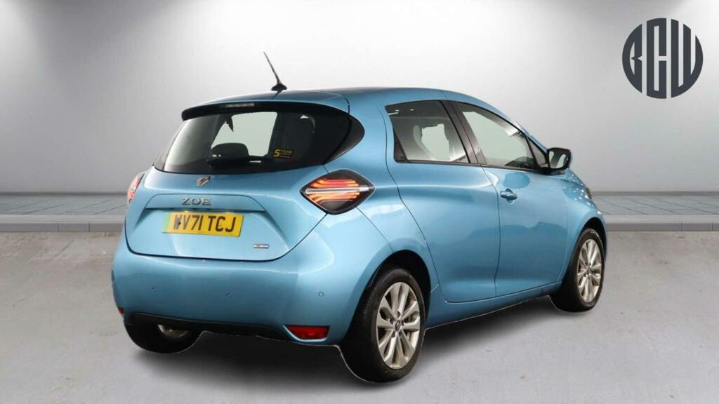 Renault Zoe R110 Ev50 52Kwh Iconic Rapid Charge Blue #4