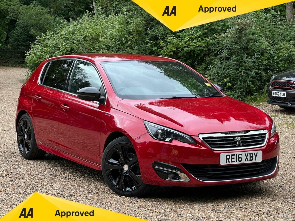Peugeot 308 Hatchback 1.2 Puretech Gt Line Euro 6 Ss 2 Red