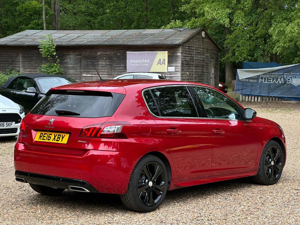 Peugeot 308 Hatchback 1.2 Puretech Gt Line Euro 6 Ss 2 RE16XBY Red #4