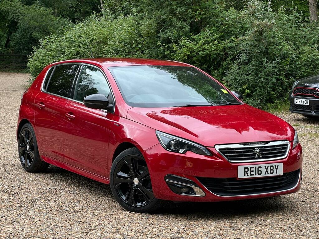Peugeot 308 Hatchback 1.2 Puretech Gt Line Euro 6 Ss 2 RE16XBY Red #2