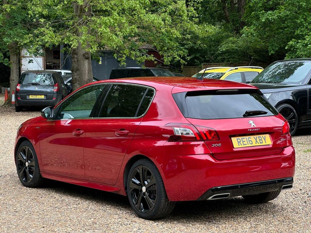 Peugeot 308 Hatchback 1.2 Puretech Gt Line Euro 6 Ss 2 RE16XBY Red #6