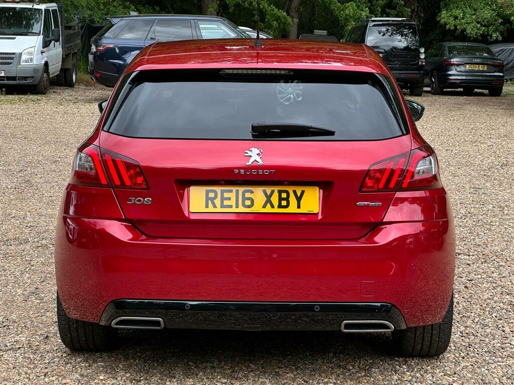 Peugeot 308 Hatchback 1.2 Puretech Gt Line Euro 6 Ss 2 RE16XBY Red #5