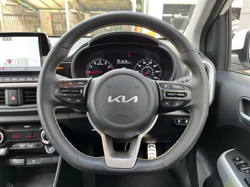 Kia Picanto 1.0 X-line S LS73ZVL White #6