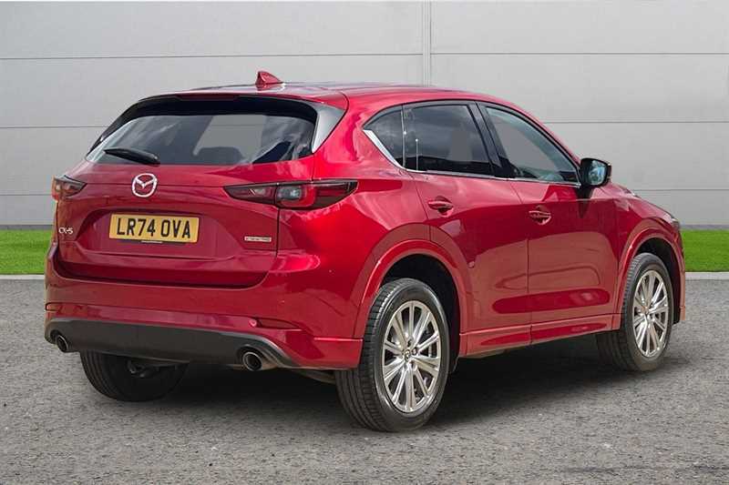 Mazda CX-5 2.0 E-skyactiv G Mhev Takumi LR74OVA Red #3