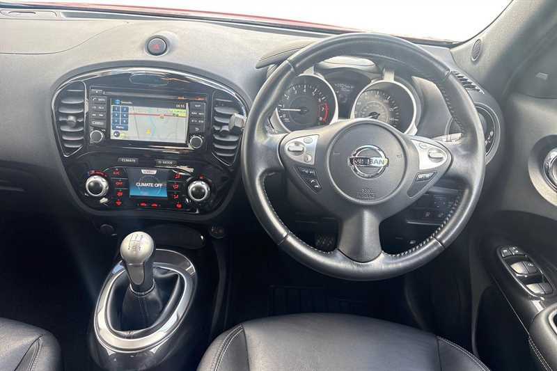 Nissan Juke 1.6 112 Tekna Bose BD19VDN Red #4