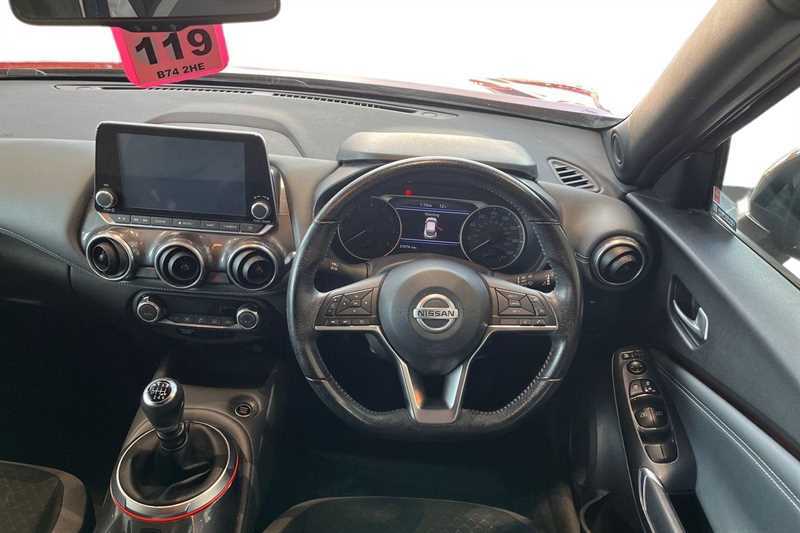 Nissan Juke 1.0 Dig-t N-connecta BC69CVF Red #4