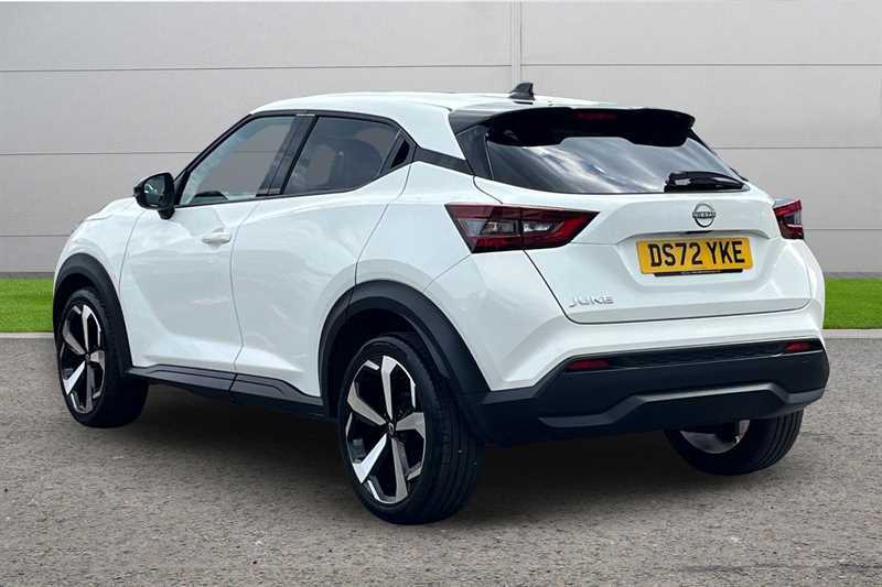 Nissan Juke 1.0 Dig-t Tekna Dct DS72YKE White #3