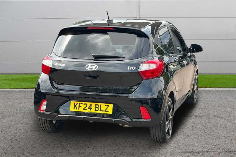Hyundai I10 1.0 63 Premium Nav KF24BLZ Black #3