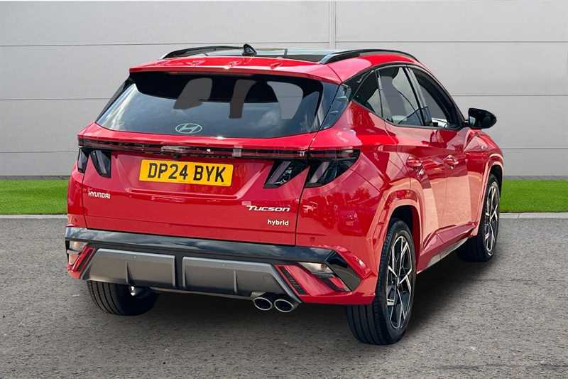 Hyundai Tucson 1.6T Hybrid N Line S DP24BYK Red #3