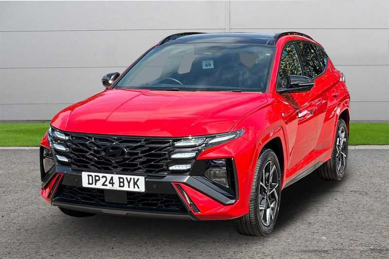 Hyundai Tucson 1.6T Hybrid N Line S Red