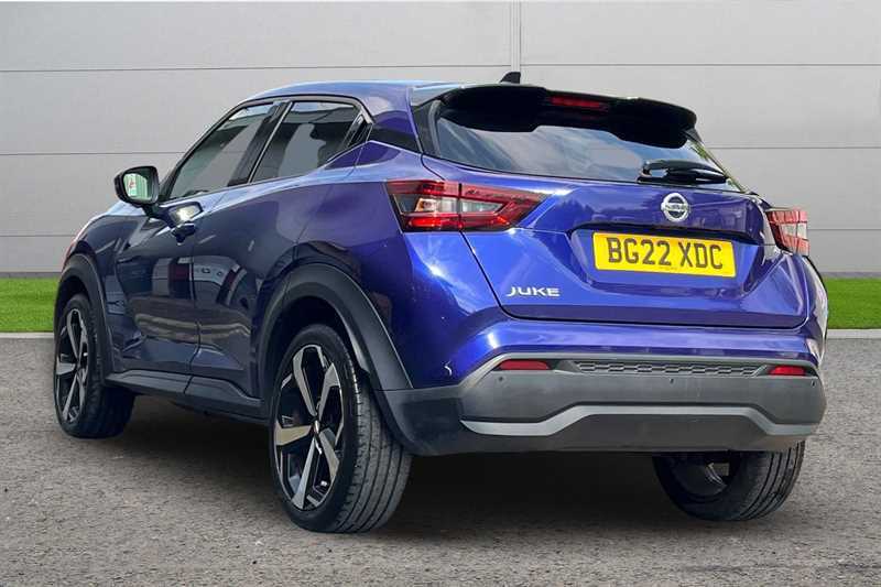 Nissan Juke 1.0 Dig-t 114 Tekna BG22XDC Blue #2