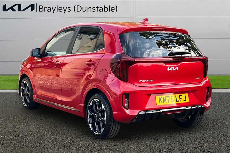 Kia Picanto 1.0 Gt-line S KM75LFJ Red #5