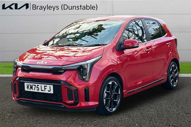 Kia Picanto 1.0 Gt-line S KM75LFJ Red #3
