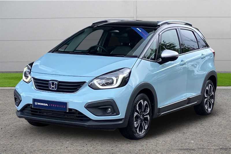 Honda Jazz 1.5 I-mmd Hybrid Crosstar Ex Ecvt Blue