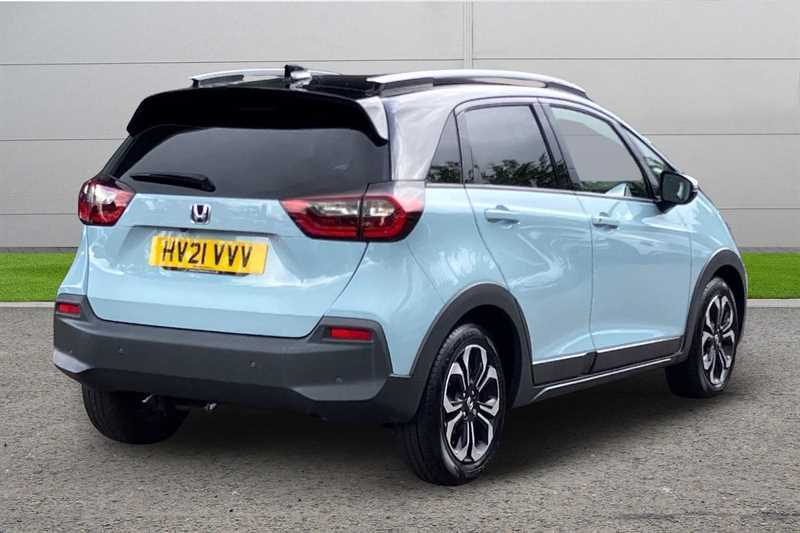 Honda Jazz 1.5 I-mmd Hybrid Crosstar Ex Ecvt HV21VVV Blue #3