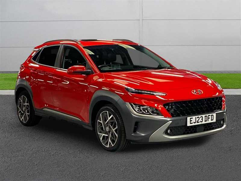 Hyundai Kona 1.6 Gdi Hybrid Ultimate Dct Red