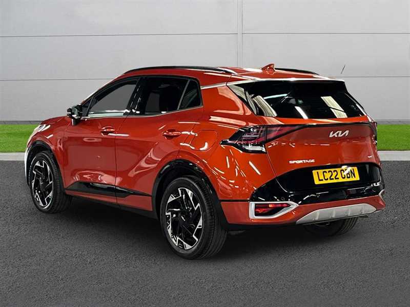 Kia Sportage 1.6T Gdi Isg Gt-line LC22OBN Orange #2