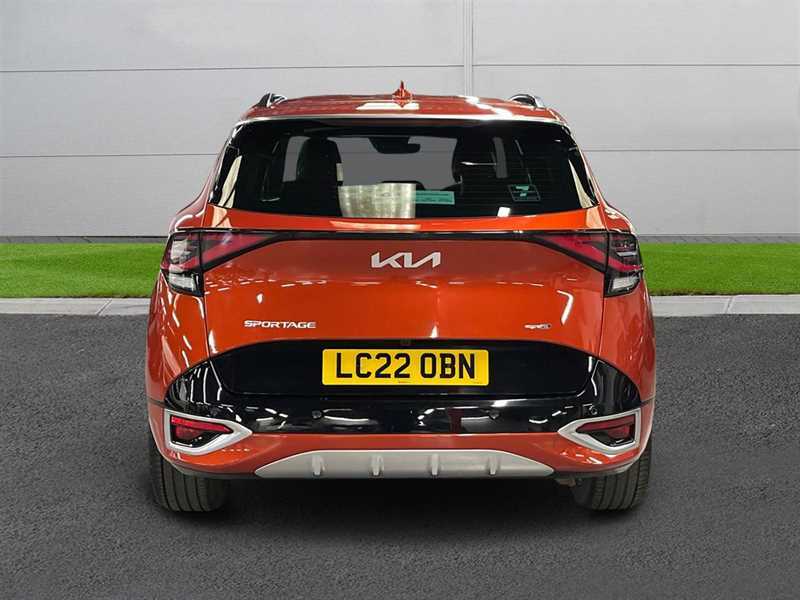 Kia Sportage 1.6T Gdi Isg Gt-line LC22OBN Orange #4