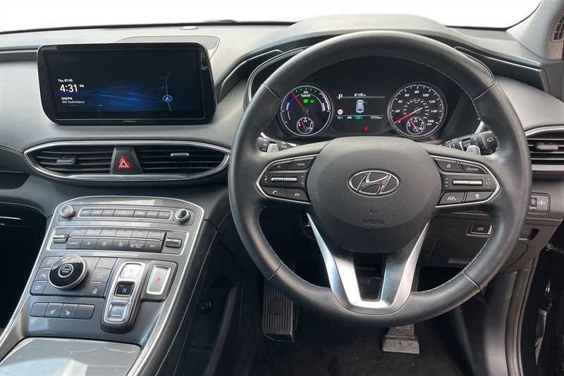 Hyundai Santa Fe 1.6 Tgdi Hybrid Premium FE22UBJ Black #4