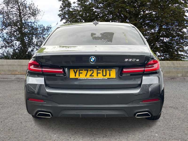 BMW 5 Series 530E M Sport YF72FUT Grey #4