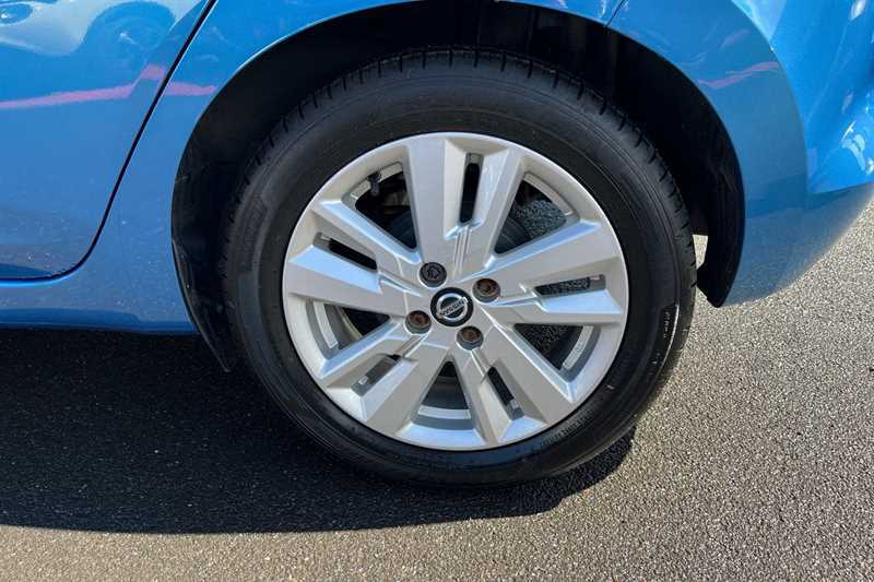 Nissan Micra 1.0 Ig-t 100 Acenta Xtronic FP20ZBR Blue #6
