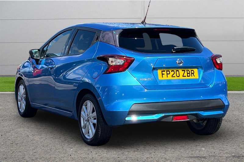 Nissan Micra 1.0 Ig-t 100 Acenta Xtronic FP20ZBR Blue #2