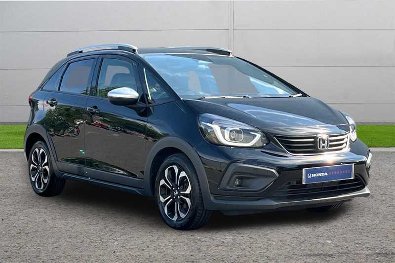 Honda Jazz 1.5 I-mmd Hybrid Crosstar Ex Ecvt Black