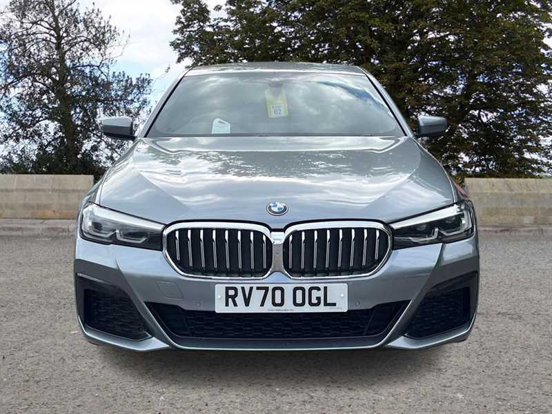 BMW 5 Series 530D Xdrive Mht M Sport RV70OGL Blue #5