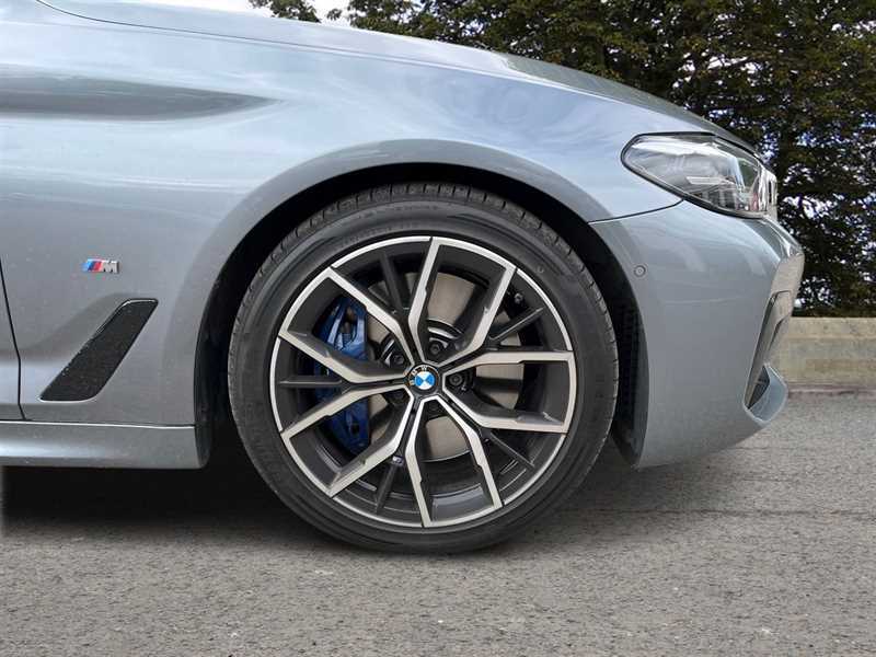 BMW 5 Series 530D Xdrive Mht M Sport RV70OGL Blue #6