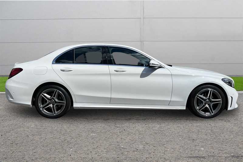 Mercedes-Benz C Class C200 Amg Line 9G-tronic White #5