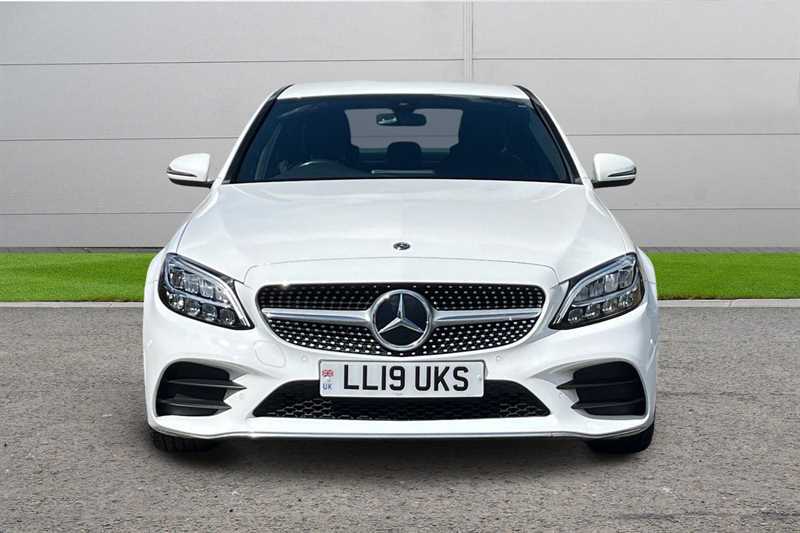 Mercedes-Benz C Class C200 Amg Line 9G-tronic White #6