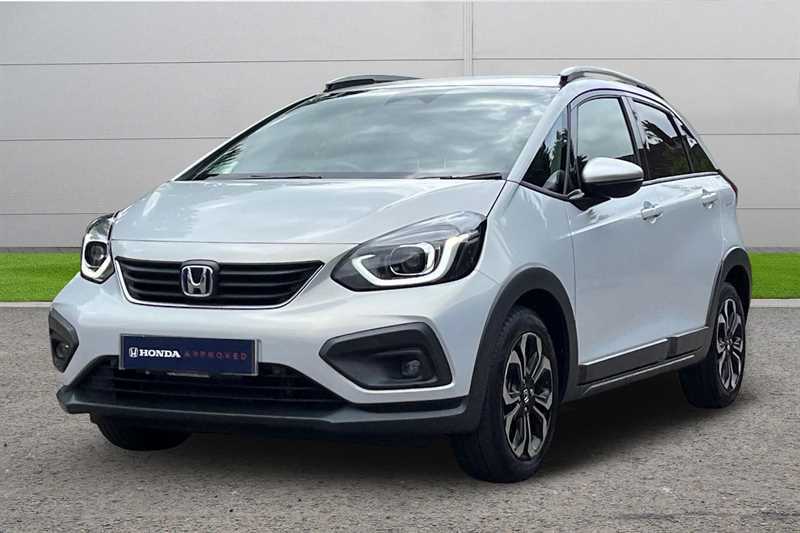 Honda Jazz 1.5 I-mmd Hybrid Crosstar Ex Ecvt White
