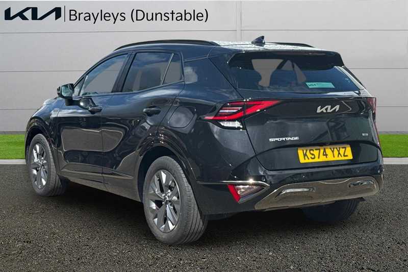 Kia Sportage 1.6T Gdi Hev Shadow KS74YXZ Black #5