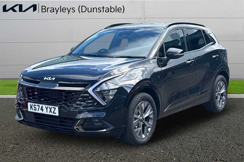 Kia Sportage 1.6T Gdi Hev Shadow KS74YXZ Black #3